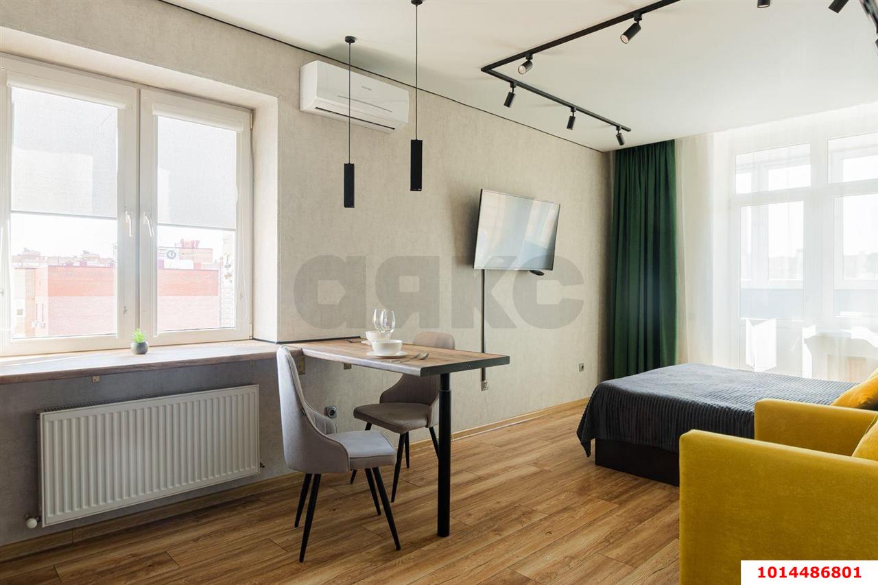 Фото №4: Студия 28 м² - Краснодар, ЖК Керченский, ул. им. Героя Сарабеева В.И., 5/4