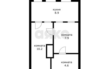 Фото №5: 3-комнатная квартира 33 м² - Краснодар, мкр. Дубинка, ул. Адыгейская набережная, 74