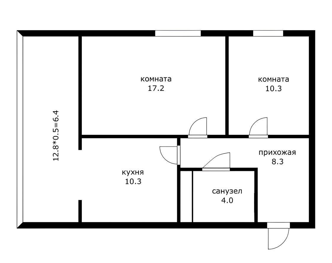 Фото №19: 2-комнатная квартира 62 м² - Краснодар, Прикубанский внутригородской округ, Россинского, мкр. жилой комплекс Инсити-Парк, ул. Командорская, 1к1