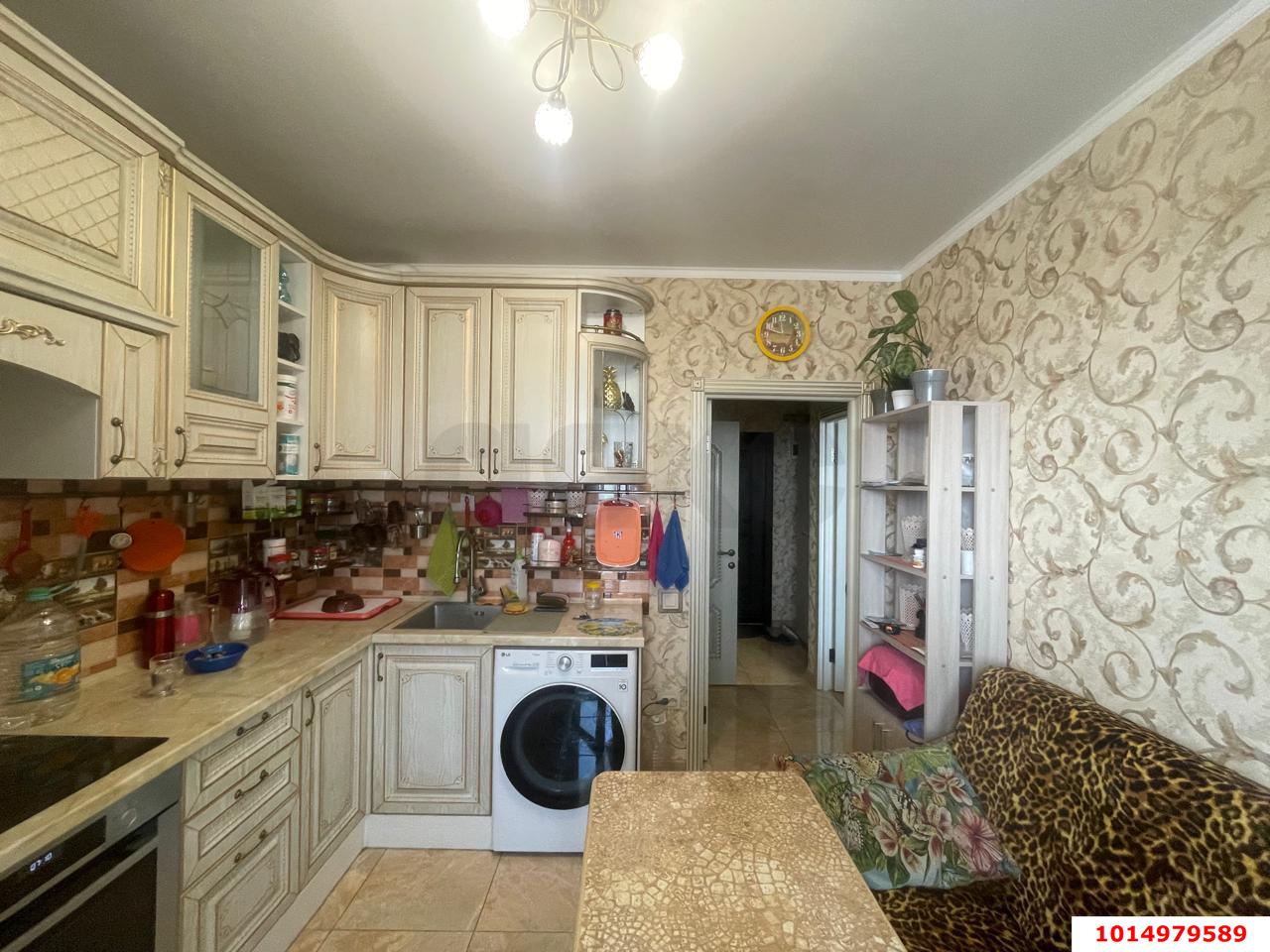 Фото №2: 1-комнатная квартира 39 м² - Краснодар, Хлопчато-бумажный Комбинат, ул. Уральская, 75/1