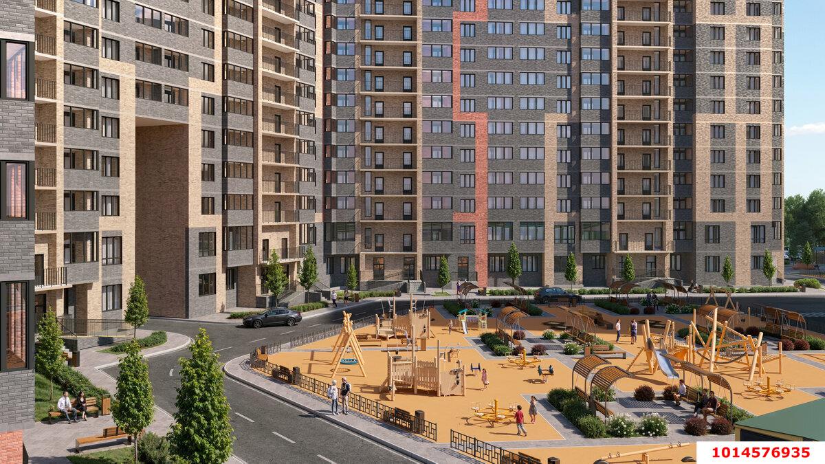 Фото №3: 1-комнатная квартира 37 м² - Краснодар, Прикубанский внутригородской округ, мкр. Догма Парк, ул. Марины Цветаевой, 7