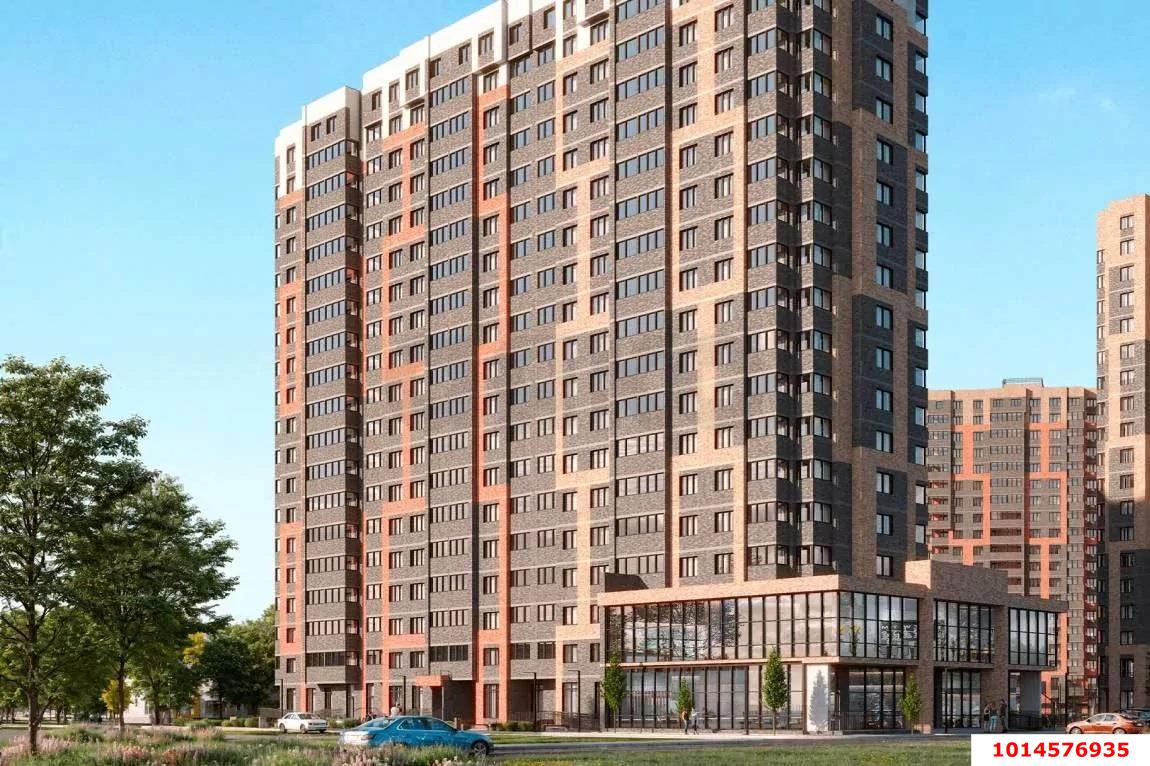 Фото №2: 1-комнатная квартира 37 м² - Краснодар, Прикубанский внутригородской округ, мкр. Догма Парк, ул. Марины Цветаевой, 7