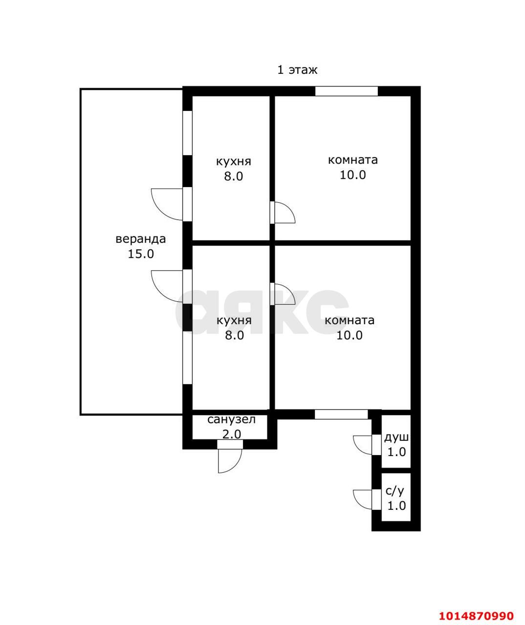 Фото №16: Дом 76 м² + 2 сот. - Голубицкая, ул. Курортная, 95