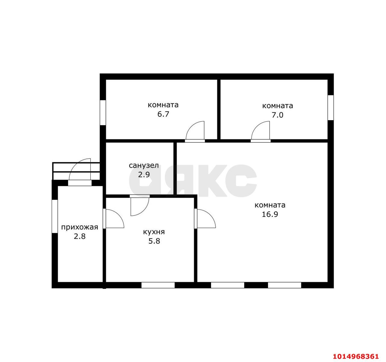 Фото №14: Дом 42 м² + 1 сот. - Краснодар, Дубинка, пр-д 1-й  Шевченко, 25