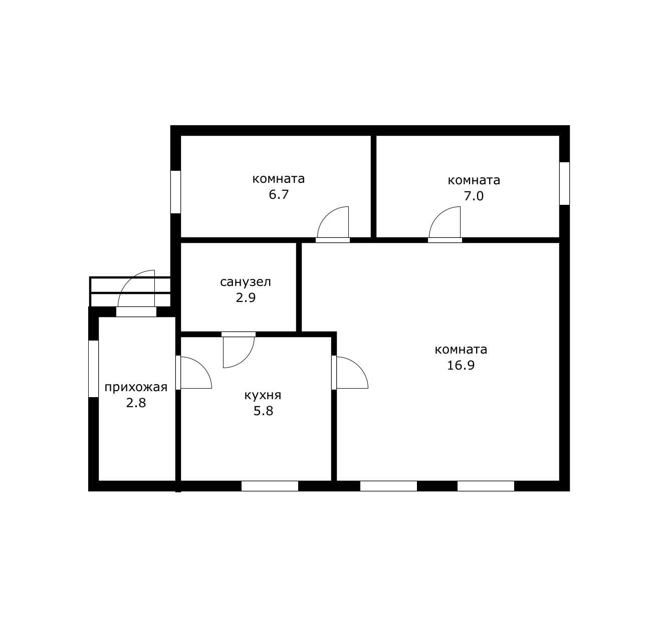 Фото №14: Дом 42 м² + 1 сот. - Краснодар, Центральный внутригородской округ, мкр. Дубинка, пр-д 1-й  Шевченко, 25