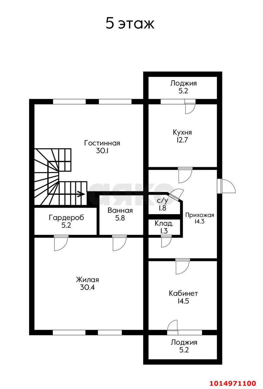 Фото №10: 5+-комнатная квартира 180 м² - Краснодар, Дубинка, ул. КИМ, 141
