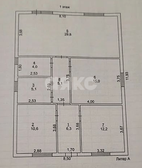 Фото №9: Дом 90 м² + 4 сот. - Батайск, Труд, ул. 15-я линия, 1105