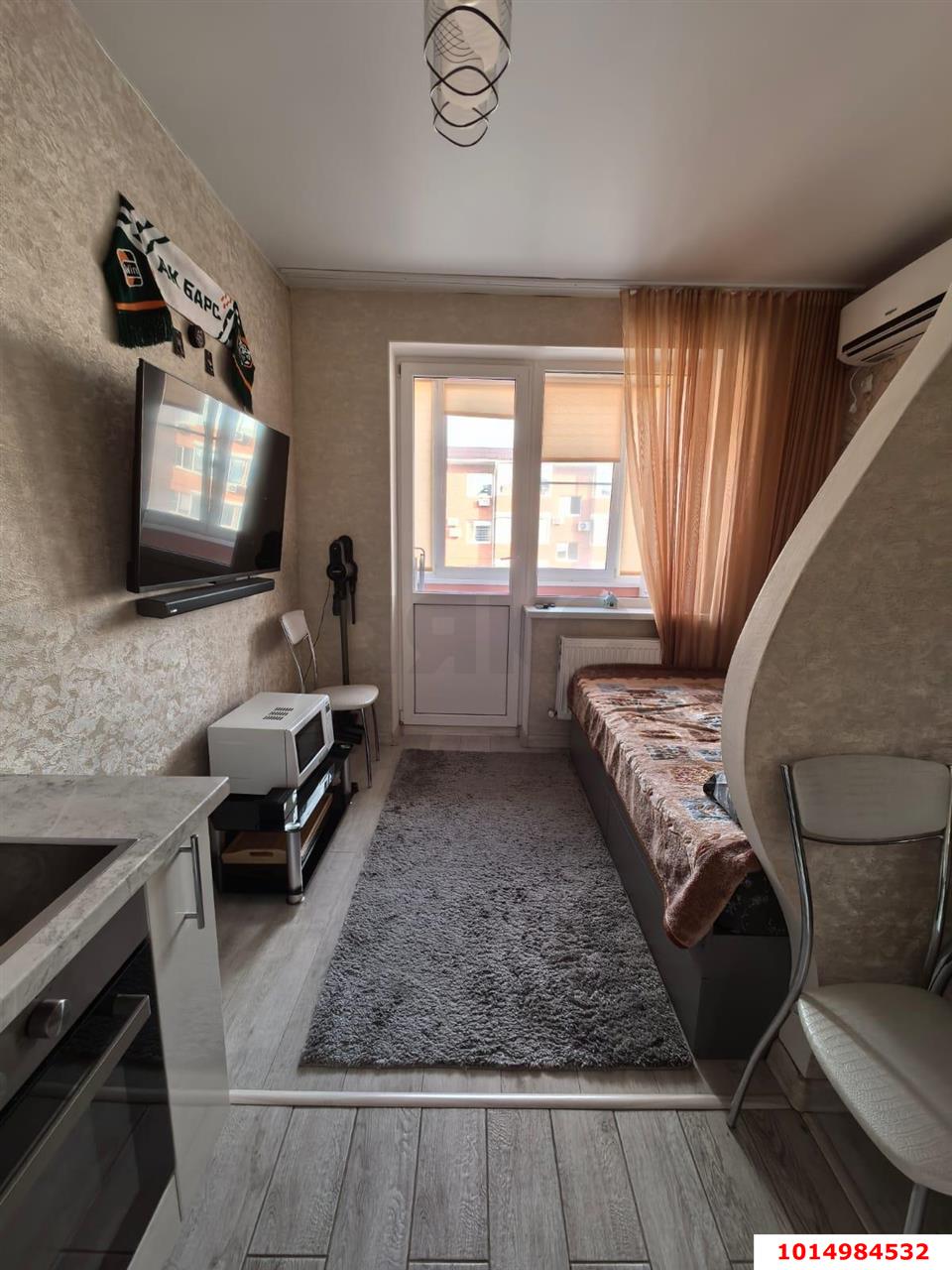 Фото №3: Студия 18 м² - Краснодар, жилой комплекс Матрёшки, ул. 1-я Ямальская, 5к6