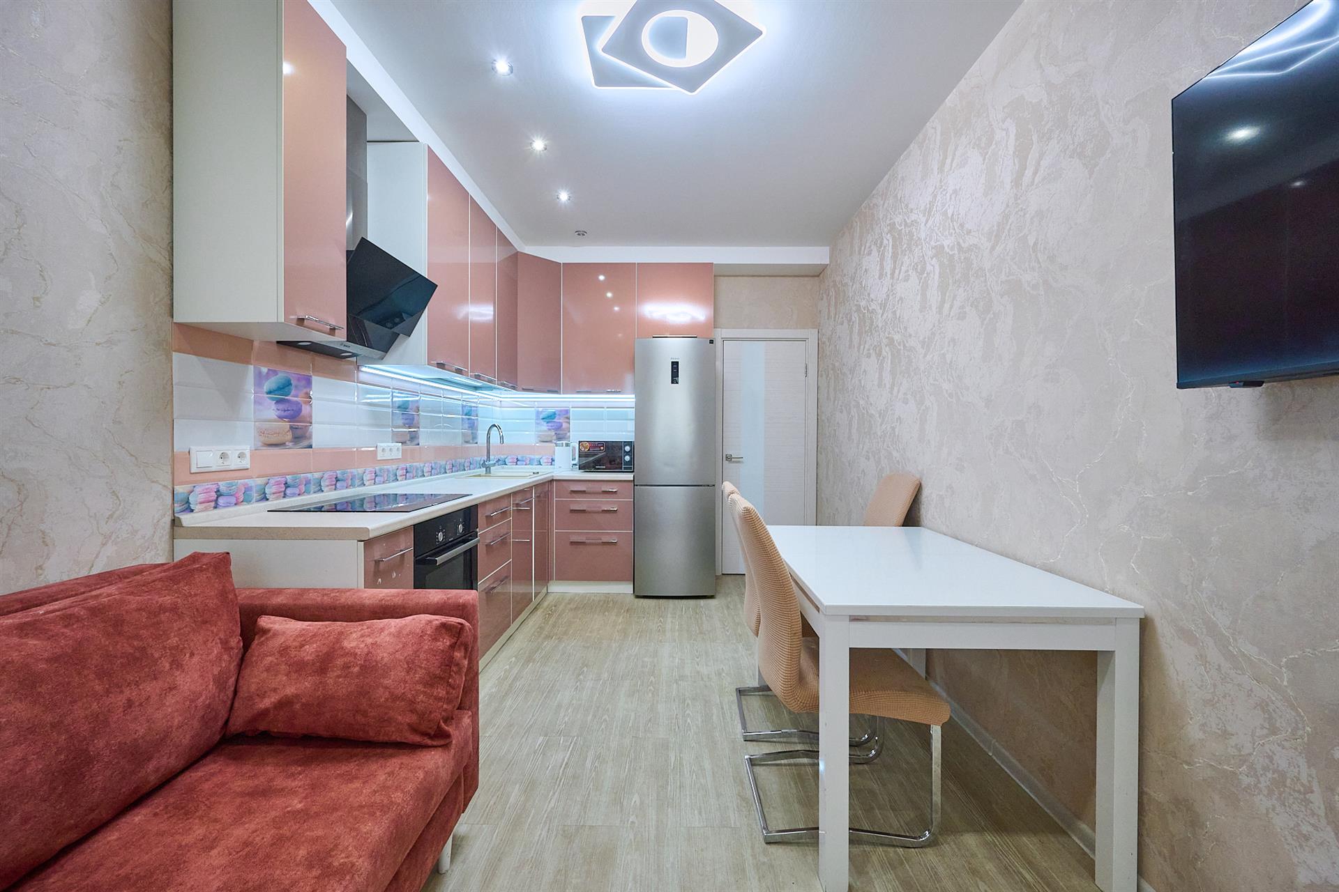 Фото №3: 2-комнатная квартира 76 м² - Краснодар, Прикубанский внутригородской округ, Молодёжный, мкр. жилой комплекс Дуэт, ул. Душистая, 79к2