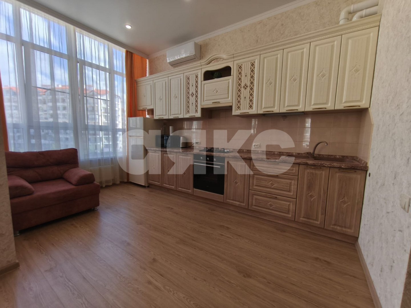Фото №3: 1-комнатная квартира 37 м² - Геленджик, жилой комплекс Черноморский-2, ул. Крымская, 22к14