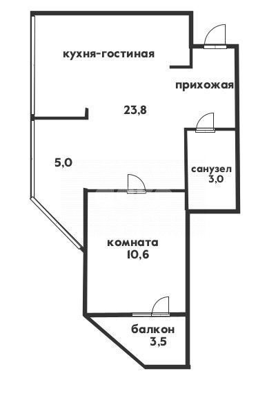 Фото №30: 1-комнатная квартира 37 м² - Геленджик, жилой комплекс Черноморский-2, ул. Крымская, 22к14