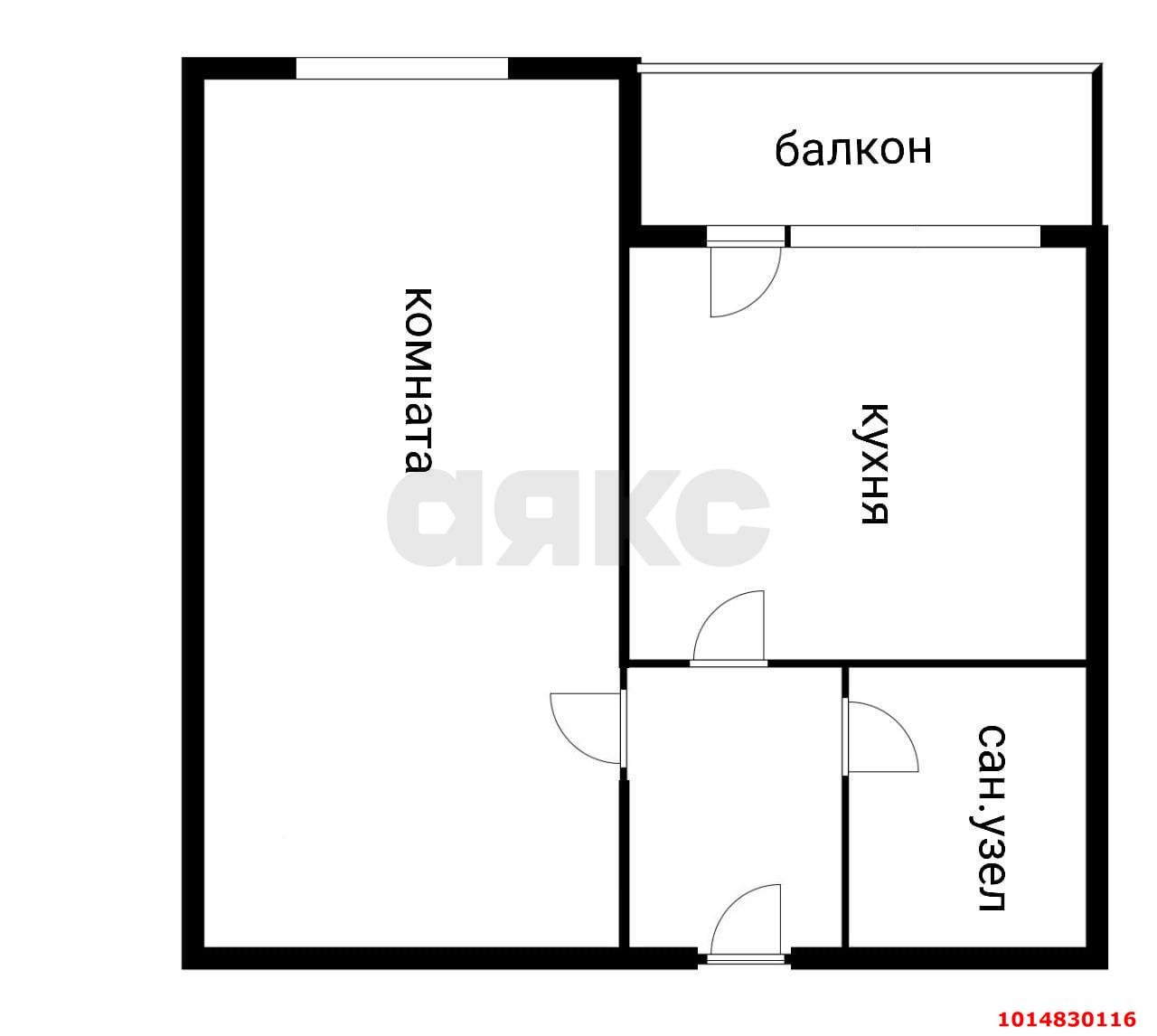 Фото №4: 1-комнатная квартира 39 м² - Краснодар, Восточно-Кругликовский, ул. Героев-Разведчиков, 26