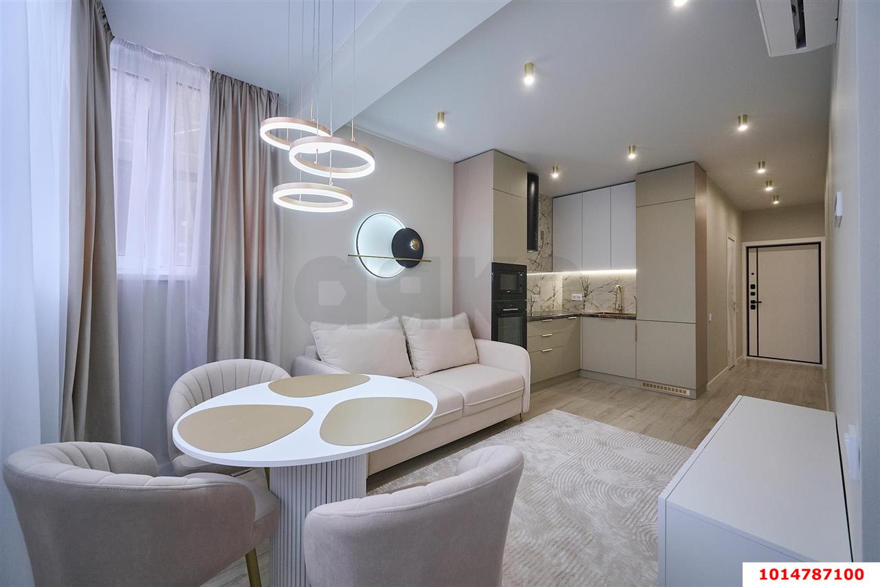 Фото №1: 1-комнатная квартира 44 м² - Краснодар, жилой комплекс Галактика, ул. Уральская, 71