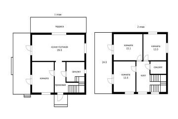 Фото №2: Дом 182 м² - Елизаветинская, ст Проектировщик, ул. Виноградная, 70