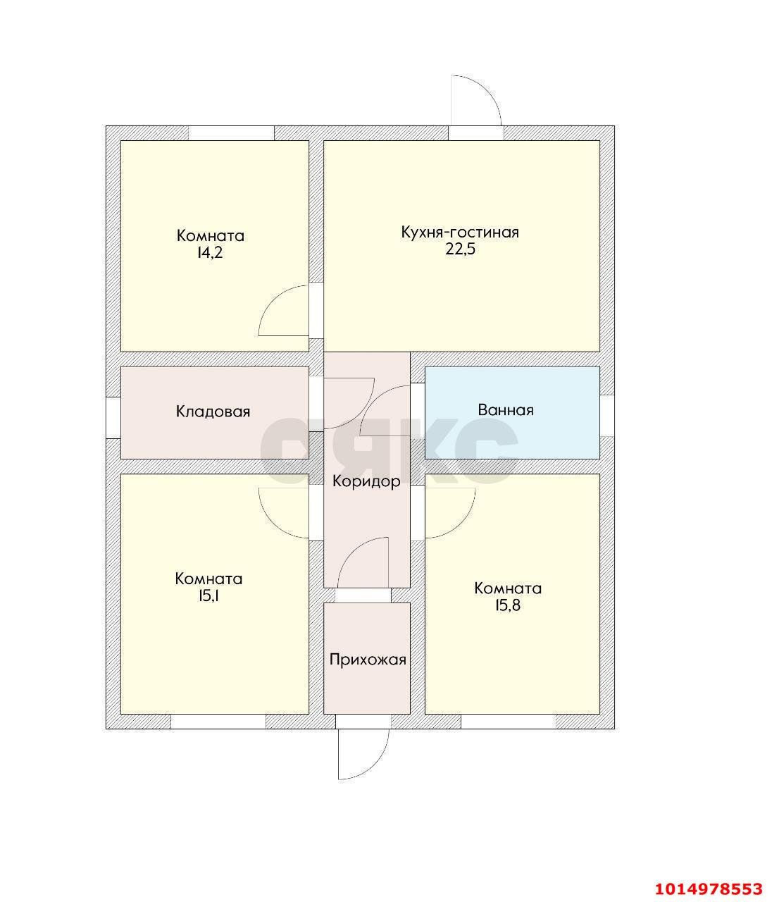 Фото №9: Дом 85 м² + 4.2 сот. - Краснодар, Карасунский внутригородской округ, мкр. ДНТ Знаменский, ул. Степная, 14