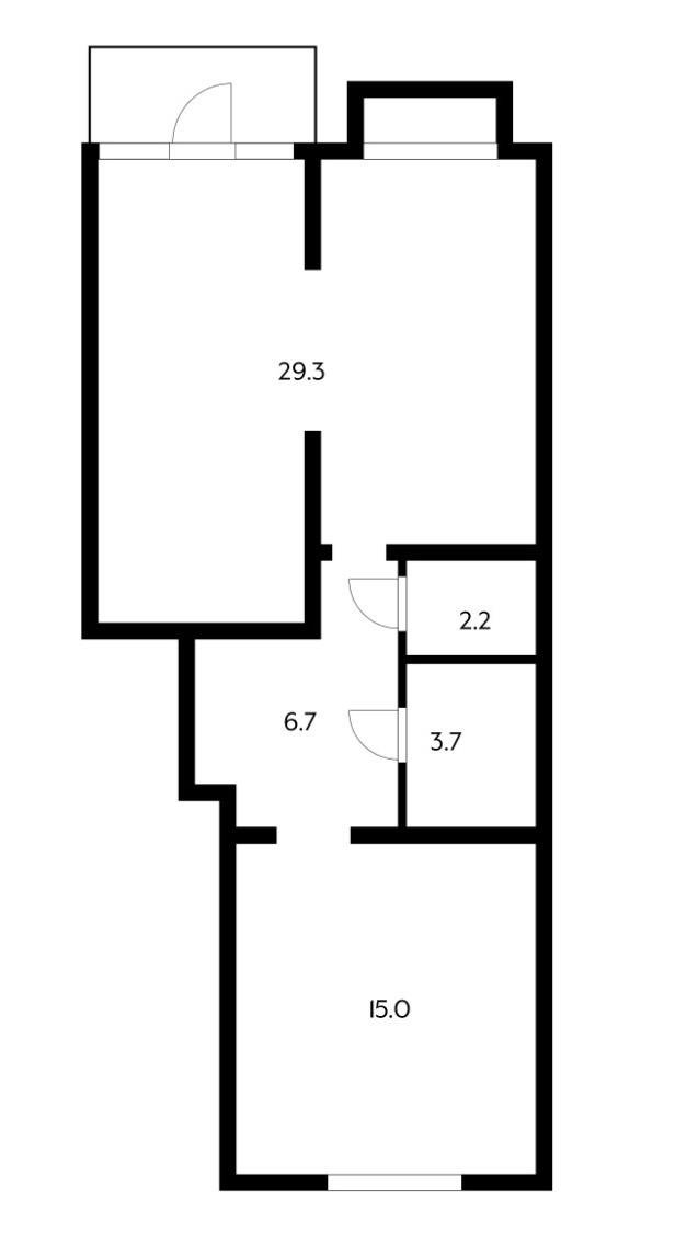 Фото №12: Коммерция 56 м² - Краснодар, жилой комплекс Свобода, Прикубанский внутригородской округ, мкр. Краевая Клиническая Больница, ул. Домбайская, 55к4
