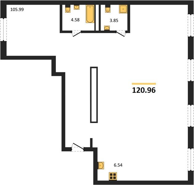Фото №1: 1-комнатная квартира 120 м² - Краснодар, Карасунский внутригородской округ, Хлопчато-бумажный Комбинат, мкр. жилой квартал Патрики