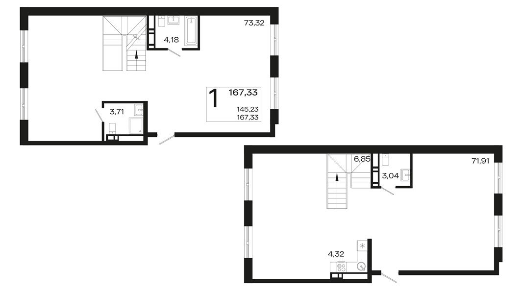 Фото №1: 2-комнатная квартира 167 м² - Краснодар, Карасунский внутригородской округ, Хлопчато-бумажный Комбинат, мкр. жилой квартал Патрики