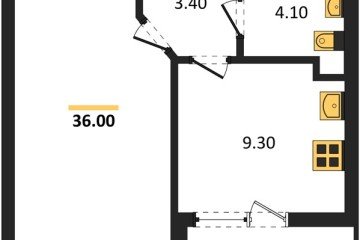 Фото №1: 1-комнатная квартира 35 м² - Краснодар, мкр. Прикубанский внутригородской округ, ул. Доблести, 8к1