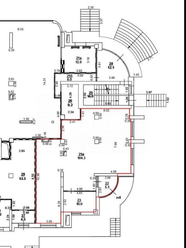 Фото №6: Коммерция 120 м² - Ростов-на-Дону, Ворошиловский, пр-кт Михаила Нагибина, 38