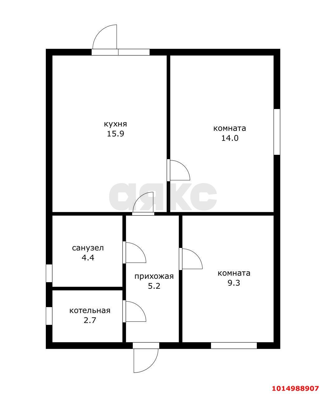 Фото №15: Дом 51 м² + 12 сот. - с/т Мехзаводское, Прикубанский внутригородской округ, ул. Цветочная, 123