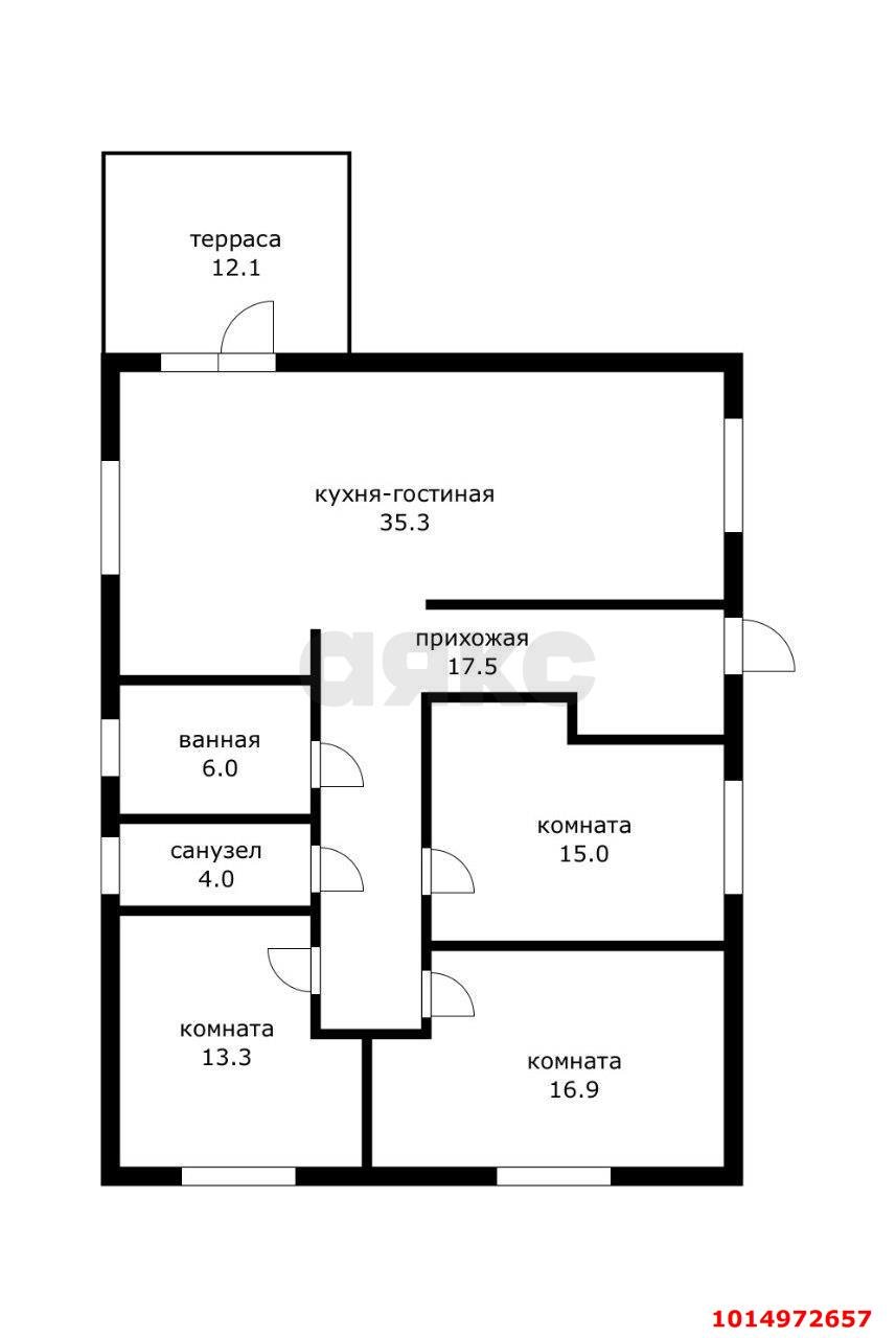 Фото №18: Дом 125 м² + 4.02 сот. - Старокорсунская, Карасунский внутригородской округ, ул. Ленина, 21