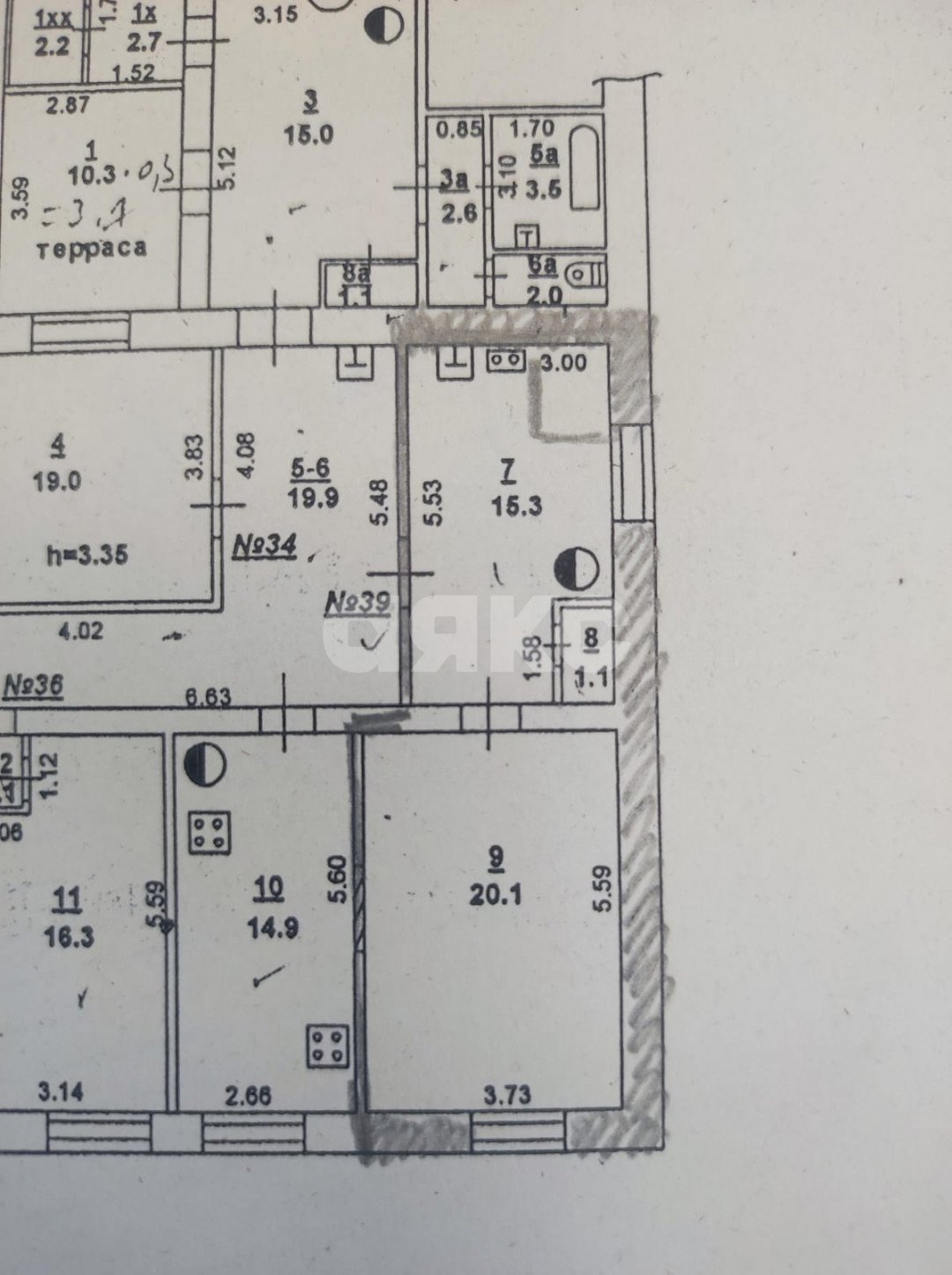 Фото №15: 1-комнатная квартира 36 м² - Ростов-на-Дону, Ленинский, ул. Красноармейская, 164А
