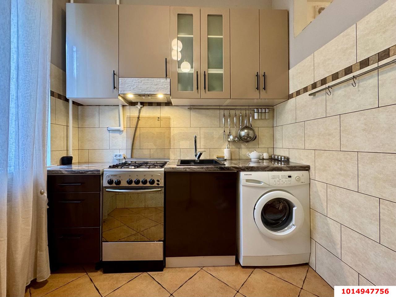 Фото №2: 1-комнатная квартира 30 м² - Краснодар, Центральный, ул. Железнодорожная, 22