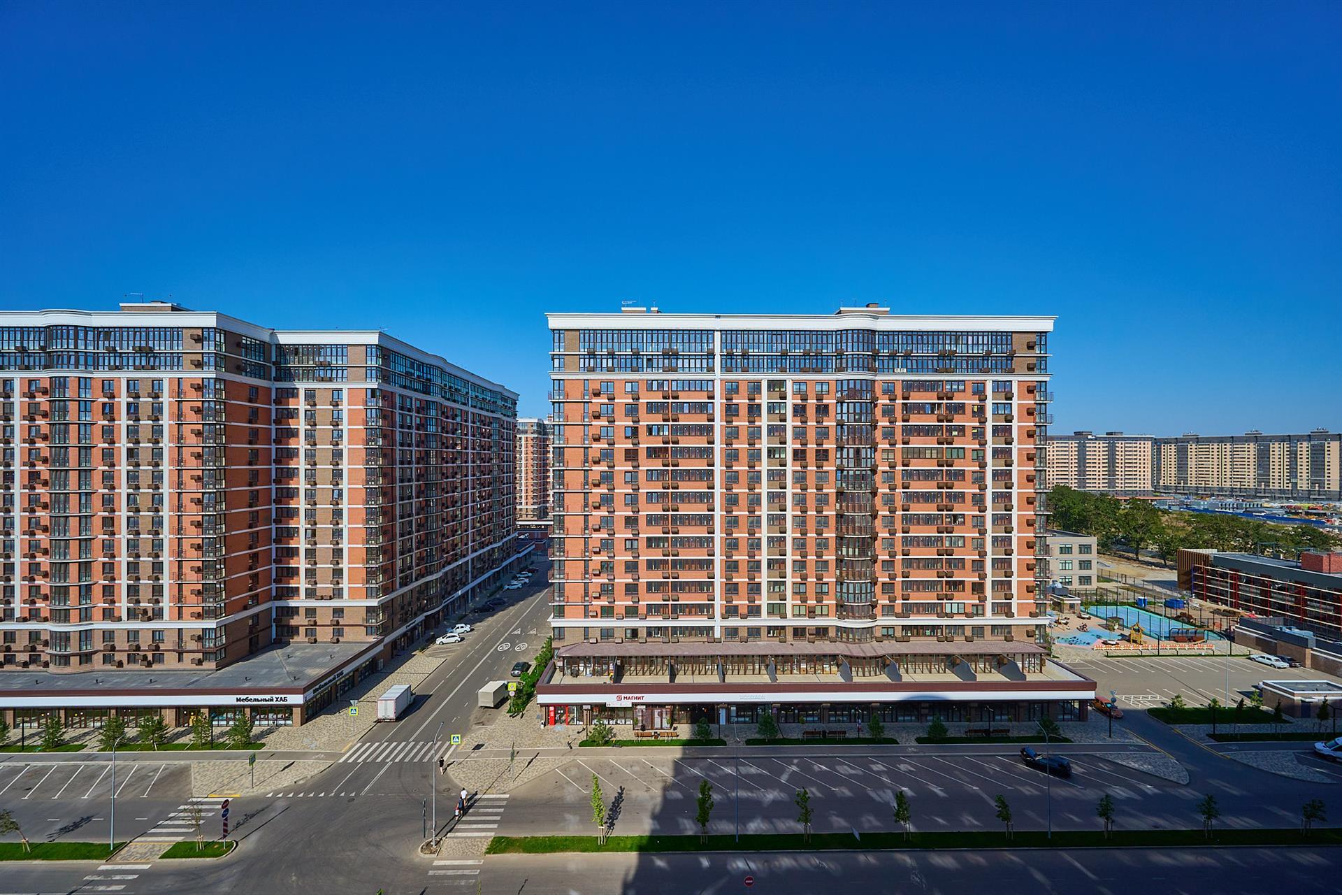 Фото №12: 1-комнатная квартира 48 м² - Краснодар, Прикубанский внутригородской округ, мкр. жилой комплекс Самолёт-4, ул. Ивана Беличенко, 95