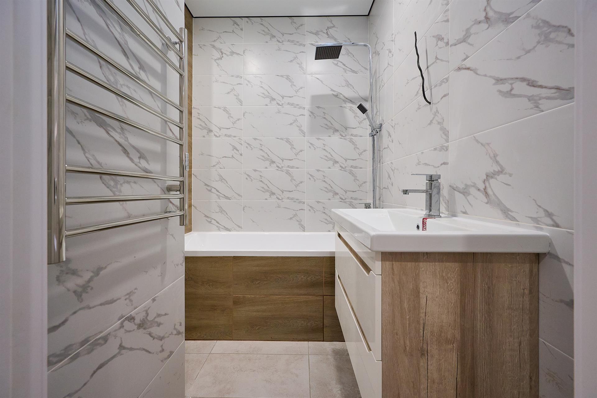 Фото №5: 1-комнатная квартира 48 м² - Краснодар, Прикубанский внутригородской округ, мкр. жилой комплекс Самолёт-4, ул. Ивана Беличенко, 95