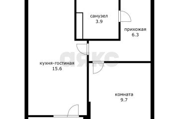 Фото №2: 1-комнатная квартира 36 м² - Краснодар, мкр. жилой комплекс Дыхание, ул. Лётчика Позднякова, 2