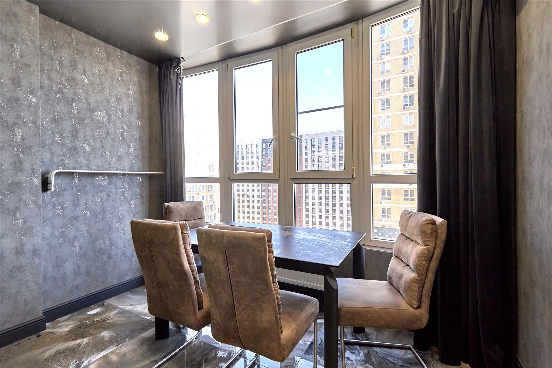 Фото №2: 2-комнатная квартира 74 м² - Краснодар, Карасунский внутригородской округ, Хлопчато-бумажный Комбинат, мкр. жилой комплекс Элегант, ул. Старокубанская, 137/1к1