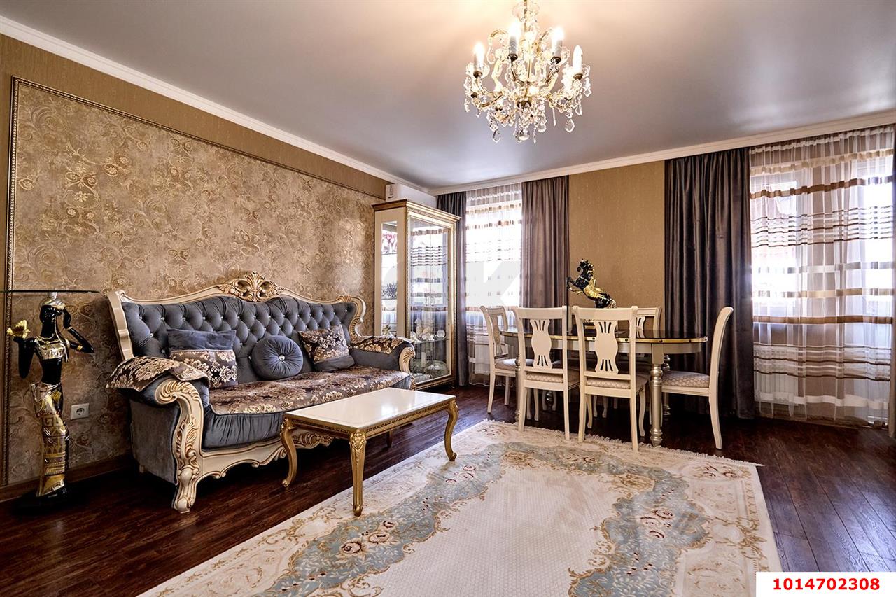 Фото №3: 3-комнатная квартира 88 м² - Краснодар, Прикубанский внутригородской округ, Музыкальный, ЖК Времена Года, мкр. имени Петра Метальникова, ул. Петра Метальникова, 5к1