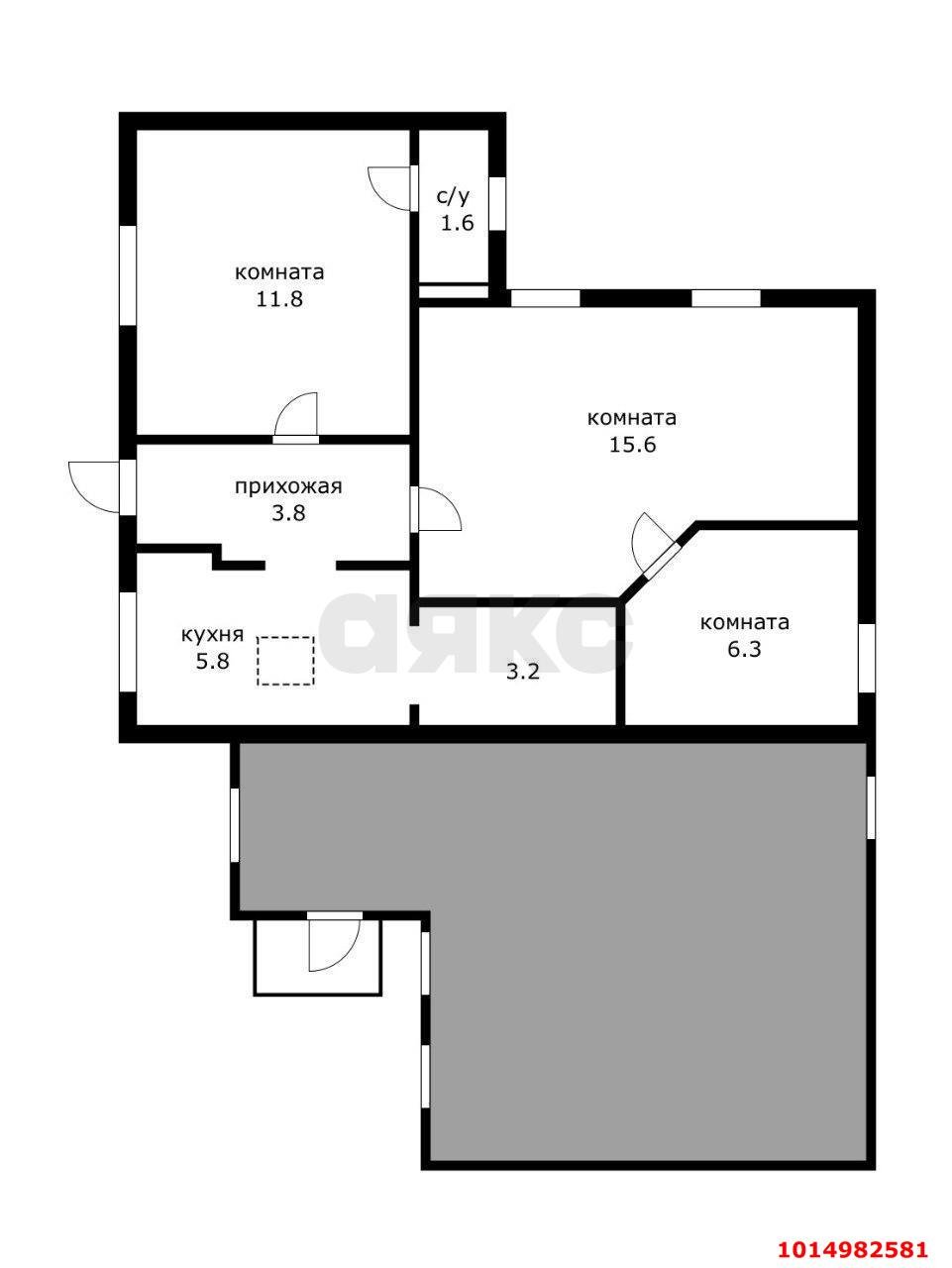 Фото №20: Дом 48 м² + 1 сот. - Краснодар, Центральный, ул. Чкалова, 7