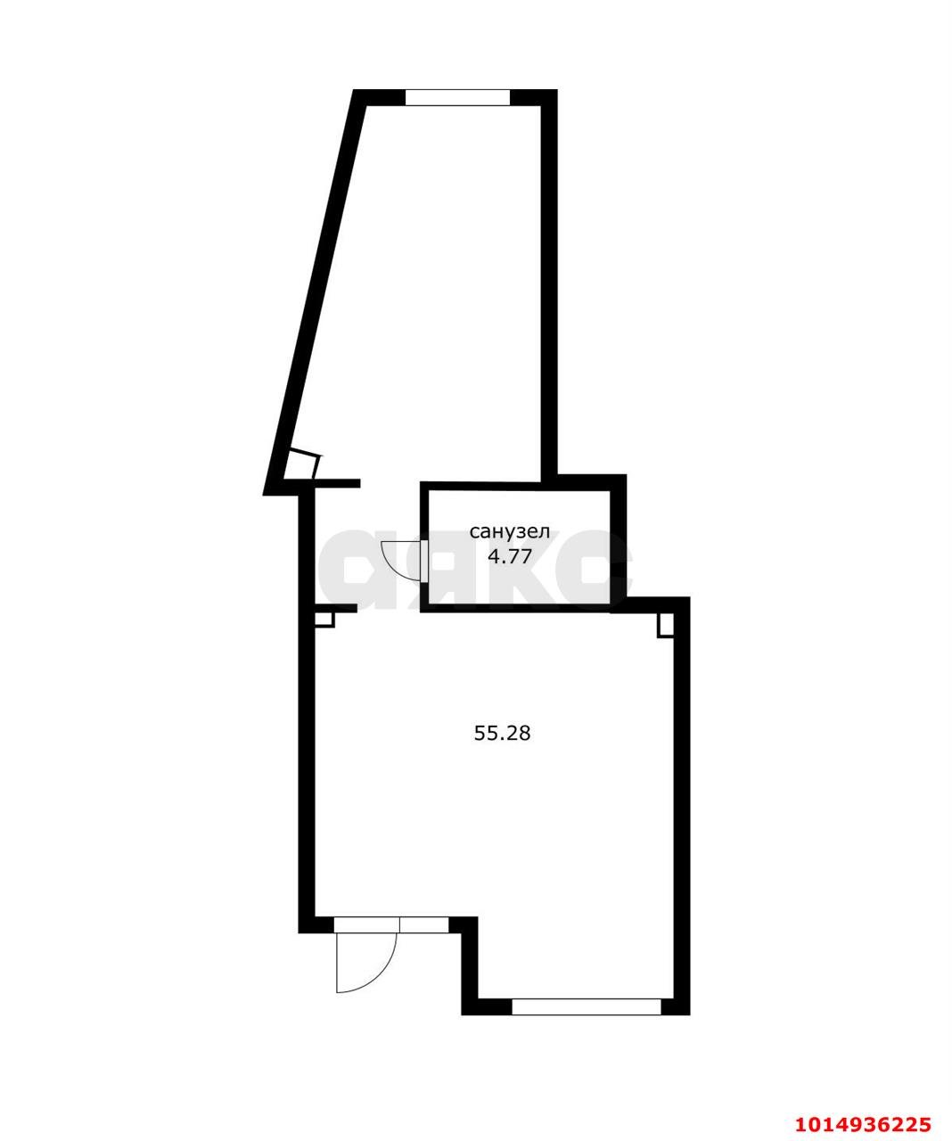 Фото №2: Торговое помещение 61 м² - Краснодар, жилой комплекс Фонтаны, ул. Воронежская, 47/14