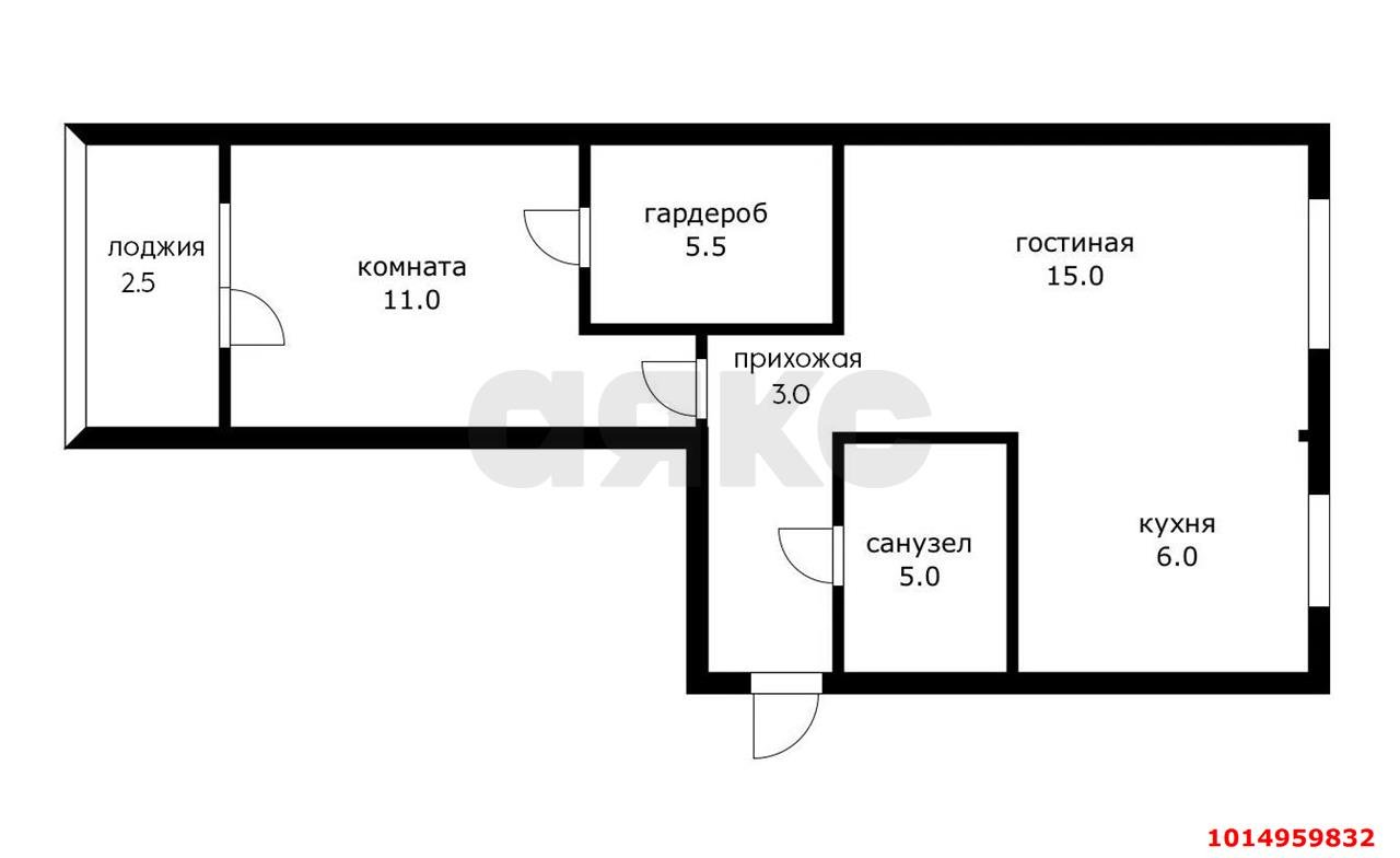 Фото №19: 2-комнатная квартира 48 м² - Краснодар, Карасунский внутригородской округ, мкр. Гидростроителей, ул. имени Дмитрия Благоева, 2