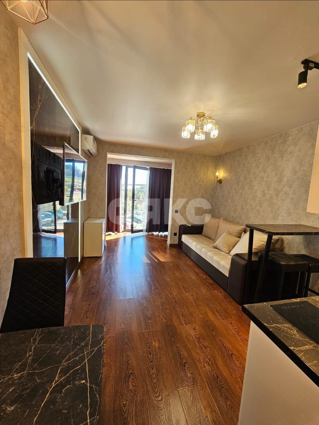 Фото №1: Студия 33 м² - Сочи, Мацестинская Долина, ул. Мацестинская, 12