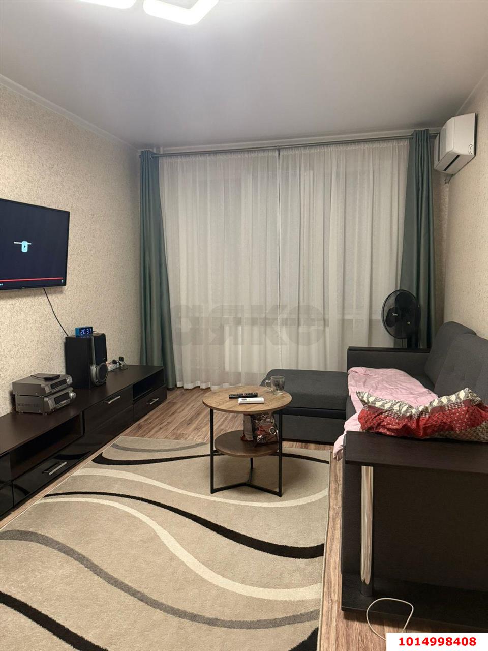 Фото №2: 1-комнатная квартира 37 м² - Краснодар, Карасунский внутригородской округ, мкр. Почтовый, ул. имени Валерия Гассия, 17