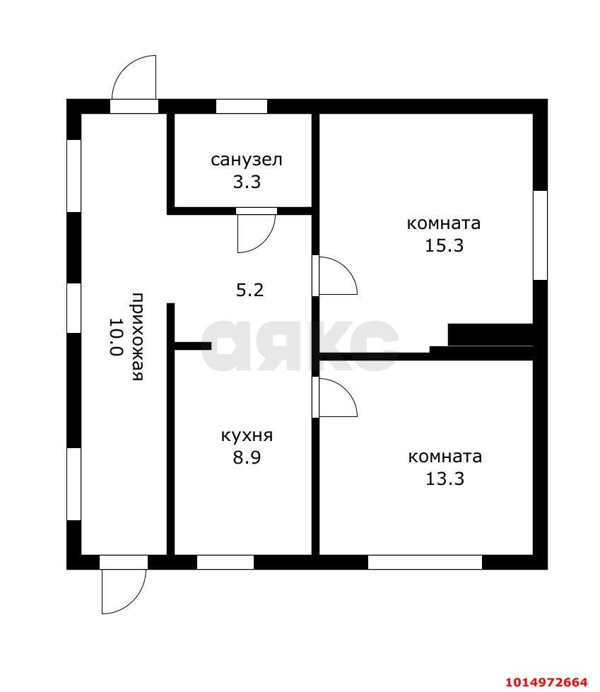 Фото №17: 2-комнатная квартира 56 м² - Краснодар, Черёмушки, ул. Старокубанская, 20