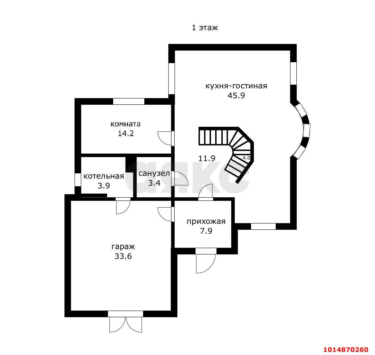 Фото №16: Дом 241 м² + 6.83 сот. - Калинина, мкр. Прикубанский внутригородской округ, пр-д 6-й Сиреневый, 11