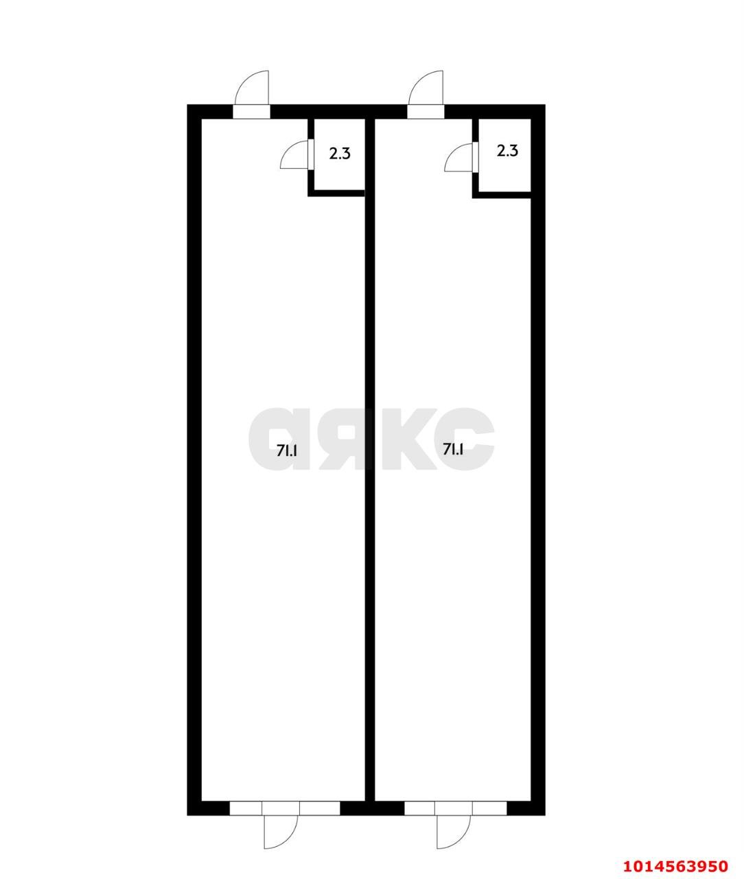 Фото №4: Торговое помещение 147 м² - Краснодар, Северный, ул. Пригородная, 13