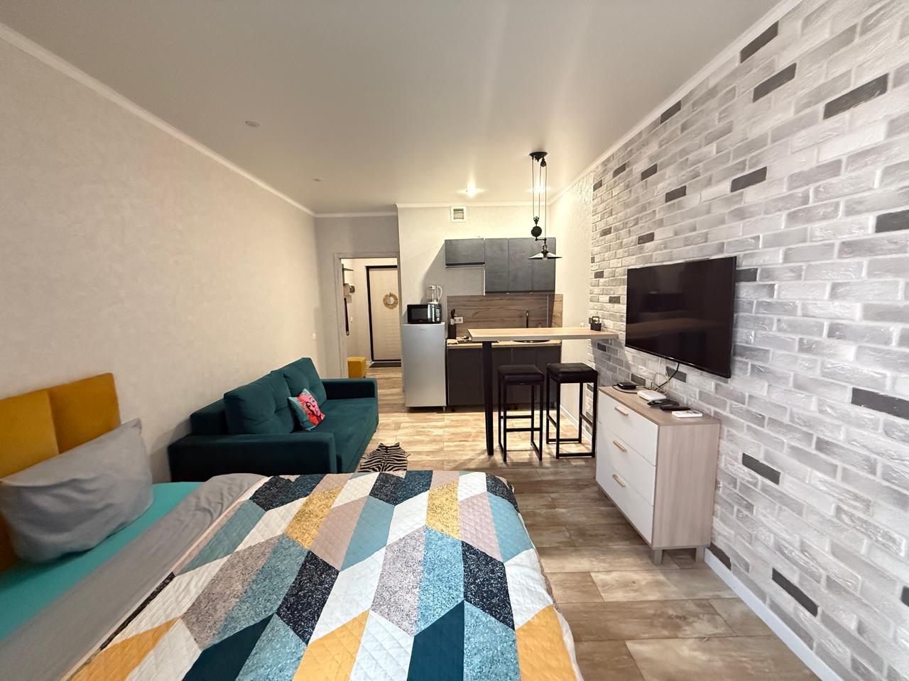 Фото №1: Студия 27 м² - Краснодар, Карасунский внутригородской округ, ж/м Пашковский, ул. Леонида Лаврова, 4