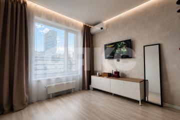 Фото №1: 1-комнатная квартира <span class="whitespace-nowrap">40 м²</span>, <span class="whitespace-nowrap">2/19 эт.</span> - Москва, мкр. ЖК Фридом, ул. Шелепихинская набережная, 42к1