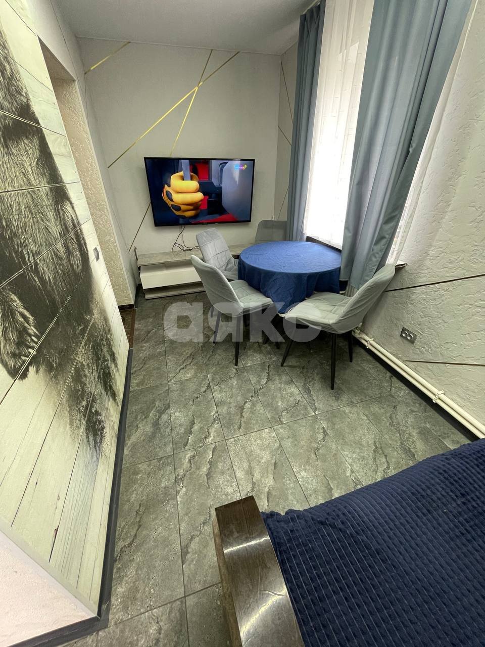 Фото №2: 3-комнатная квартира 46 м² - Каменномостский, ул. Гагарина, 40