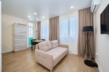 Фото №1: 1-комнатная квартира 40 м² - Краснодар, мкр. жилой комплекс Европа-Сити, ул. Карпатская, 5