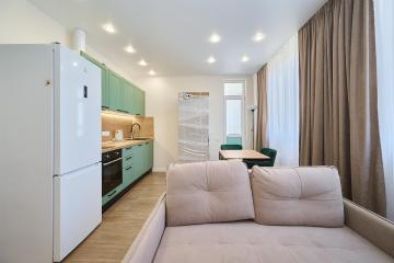 Фото №4: 1-комнатная квартира 40 м² - Краснодар, мкр. жилой комплекс Европа-Сити, ул. Карпатская, 5