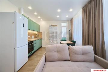 Фото №4: 1-комнатная квартира 40 м² - Краснодар, мкр. жилой комплекс Европа-Сити, ул. Карпатская, 5