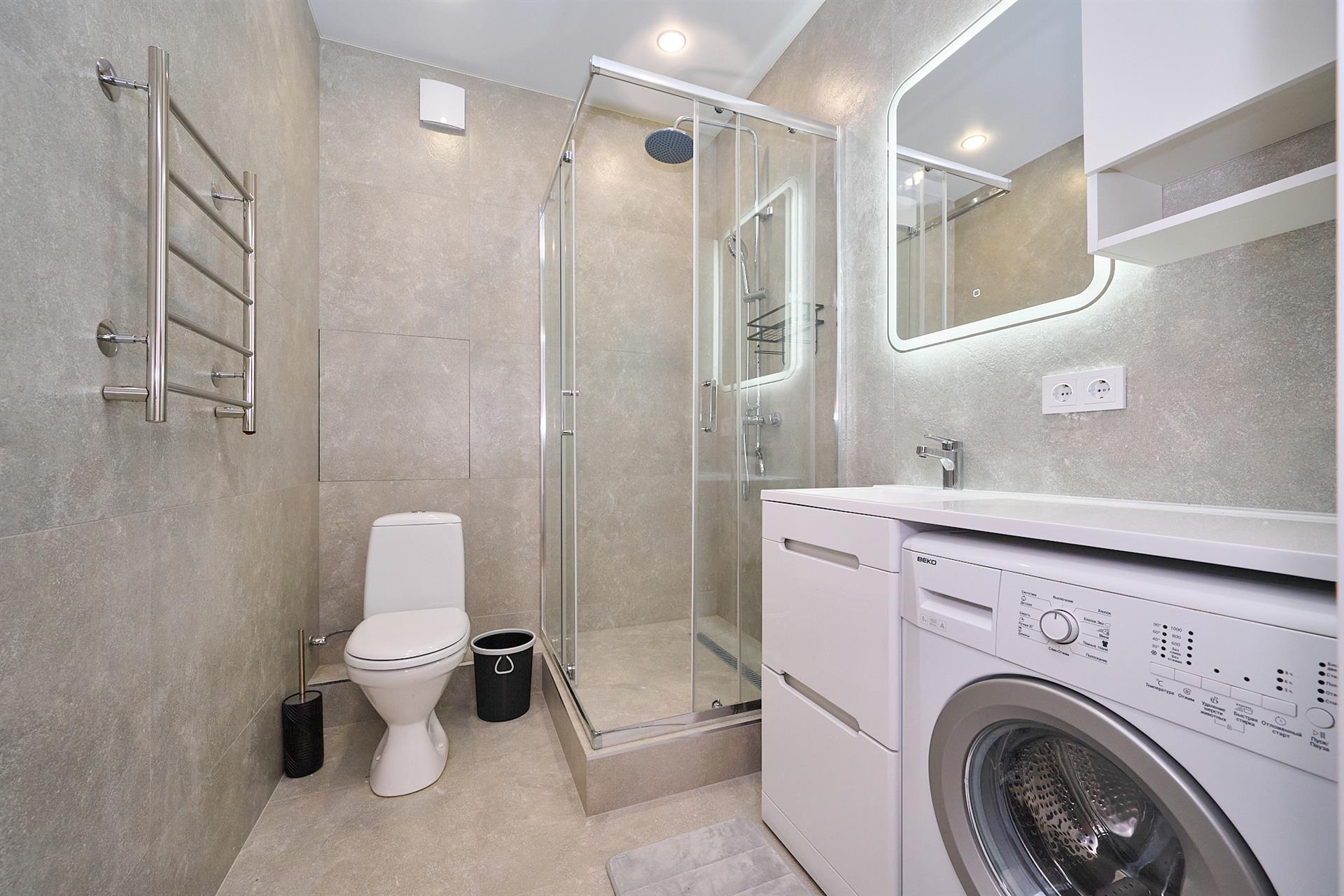 Фото №15: 1-комнатная квартира 40 м² - Краснодар, Прикубанский внутригородской округ, мкр. жилой комплекс Европа-Сити, ул. Карпатская, 5