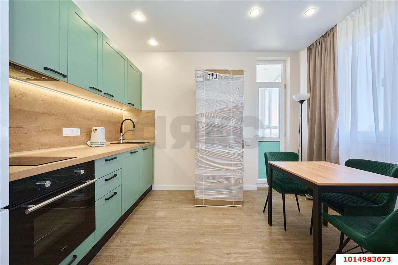 Фото №3: 1-комнатная квартира 40 м² - Краснодар, жилой комплекс Европа-Сити, ул. Карпатская, 5