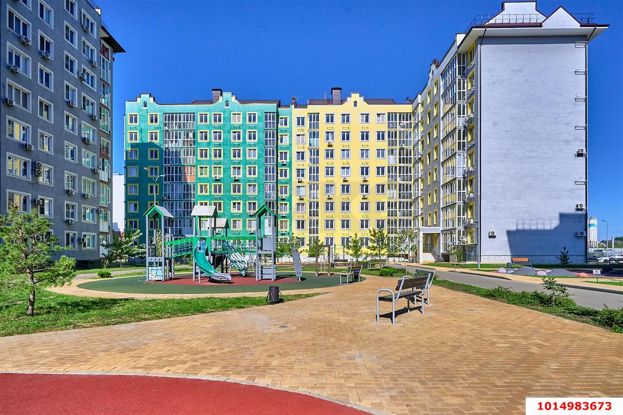 Фото №2: 1-комнатная квартира 40 м² - Краснодар, жилой комплекс Европа-Сити, ул. Карпатская, 5
